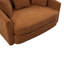 Fauteuil d'appoint en chenille surdimensionné-701439376