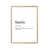 Brushed Copper Frame