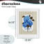«Blue Hydrangea Blossom Bow», reproduction encadrée sous verre, conception par Adonna Ebrahimi-1723717774-1723717775