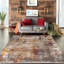 Tapis abstrait moderne délavé-2130228086