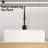 Bathroom Vessel Sink - Rectangular White Ceramic, Deep Bowl, Splash Minimizing, Efficient Drain, 19.19 In Deep, 23.9 Lb Weight