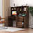 Home Office Computer Desk With Hutch-929680781