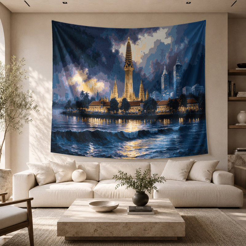 Tapisserie «Villes» Colombo, 26 po x 36 po