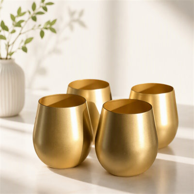Plastic Wine Glasses Set of 4 (18oz)