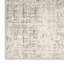 Tapis beige en polyester tissé à la machine-87055269
