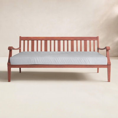 Dowling 70" Mahogany Patio Daybed