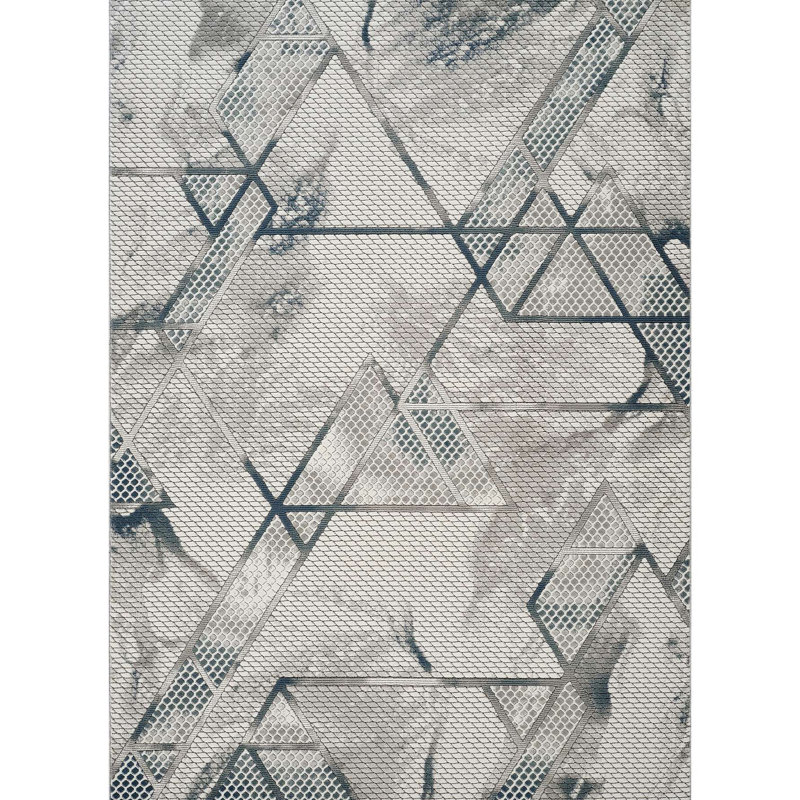 Geometrix Area Rug, Rectangle 5'3" x 7'3"