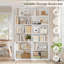 Kirklyn 73" H Standard Storage Bookcase with Doors and 8 Open Shelves, Modern Wood Organizer-101055692