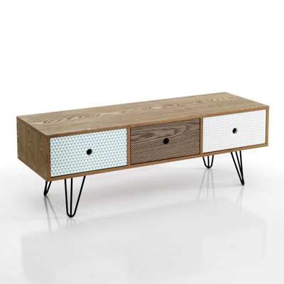Quay Unfinished TV Stand