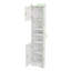 Grande armoire d'angle avec 2 portes, 3 tablettes et une tablette exposée-1715170252