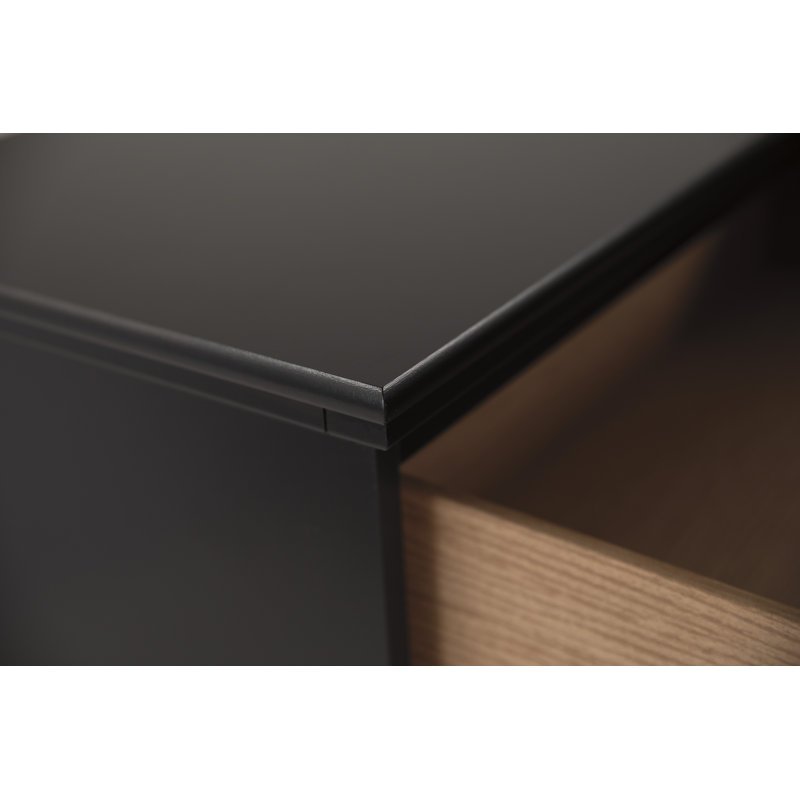 Commode Maribel, Noir, noir, noir, noir
