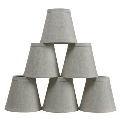 4.5'' H x 5'' W Linen Empire Lamp Shade
