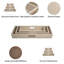 Sagebrook Home Amidala Serving Trays - Set of 3-97851710