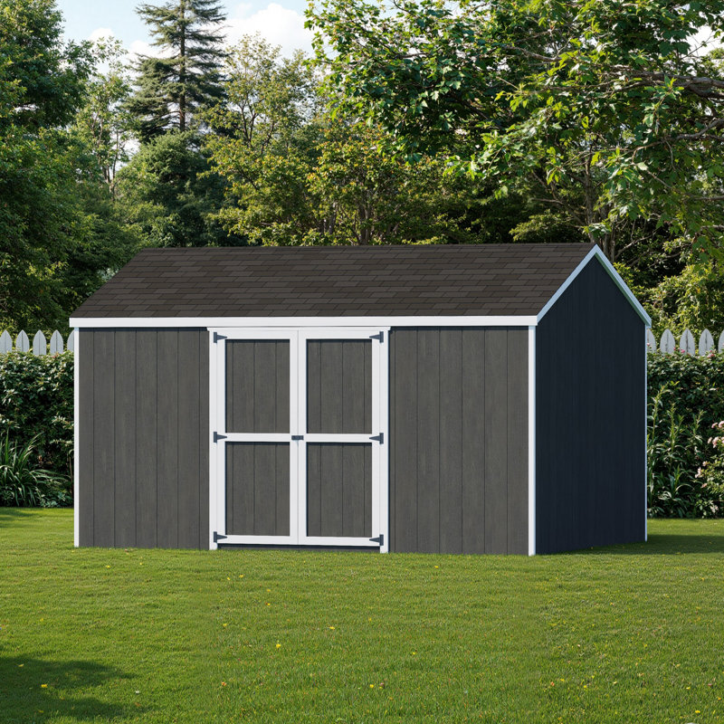 Value Gable Shed With Side Entry, 101.5'' H x 120'' W x 168'' D, No