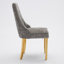 Chaise de salle à manger rembourrée haut de gamme à dossier haut avec pieds en bois massif (lot de 2)-1235107568-1235107570-1235107576