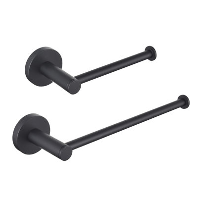 Circular 2-Piece Bathroom Hardware Set