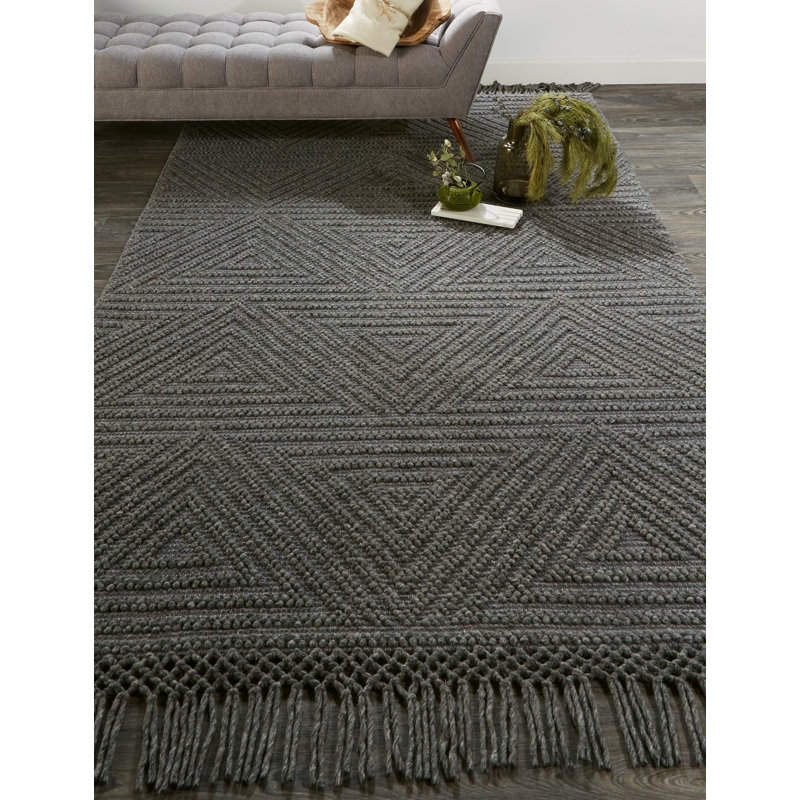 Jurica Moroccan Indoor Rug, Rectangle 5' x 7'6"