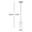 Mini-luminaire suspendu 1 lumière Alturas de Génération Lighting -194681754