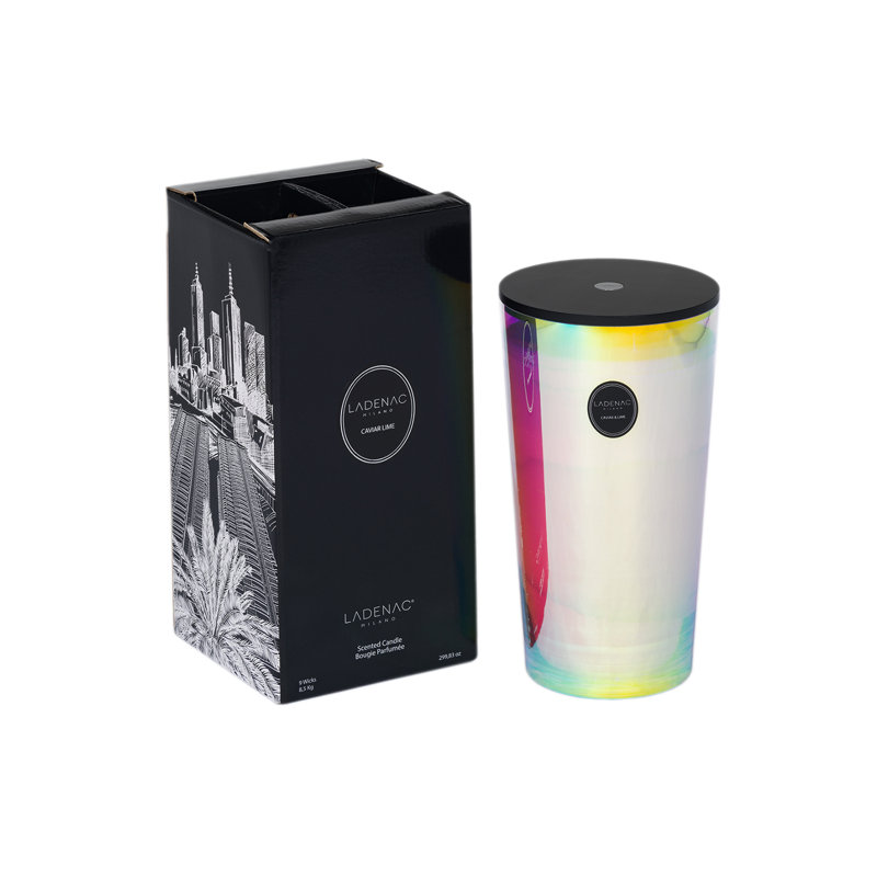 Urban Candle In Jar 8500Gr Holographic Caviar Lime