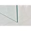 Table transparente - Ajoute une touche d'élégance à votre salon. Table d'appoint sécuritaire pour les familles.