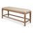 Smith Linen Upholstered Bench
