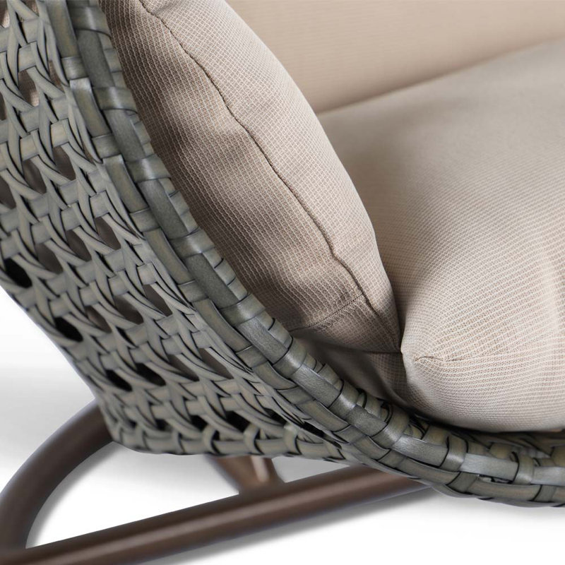 Balancelle double avec support Tern, Beige/brun