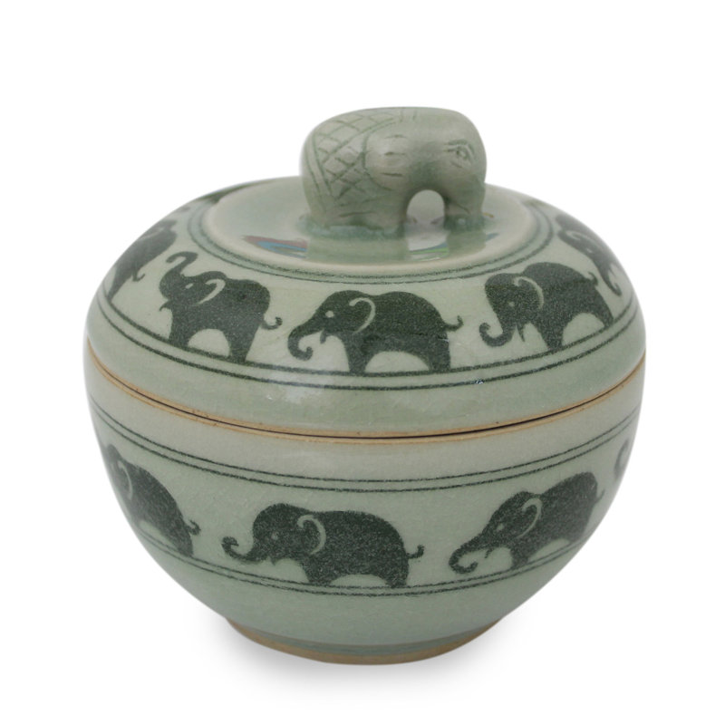 Boîte à bijoux «Elephants on Parade»