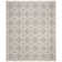 Rodgers Hand Woven Flat Weave Wool/Cotton Geometric Rug in Ivory/Gray