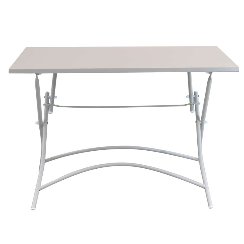 Tammo Rectangular Folding Table, Turtledove, 72cm H x 110cm L x 70cm D