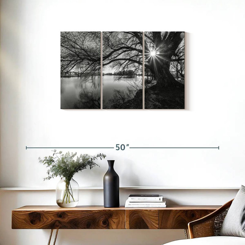Harnek Sunlight Through Tree, 20" H x 33" W