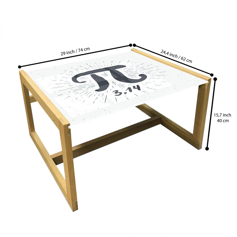 Jahmai Sled Coffee Table, 62cm H x 74cm W x 40cm D