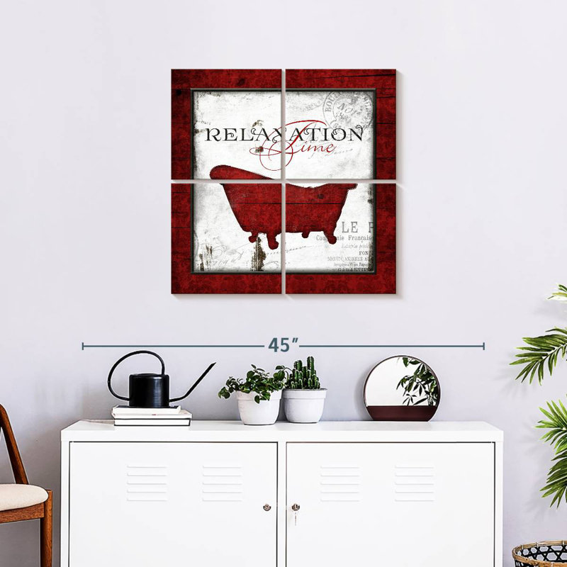 Kerrick Crimson Relaxation Time, H 26 po x l 26 po