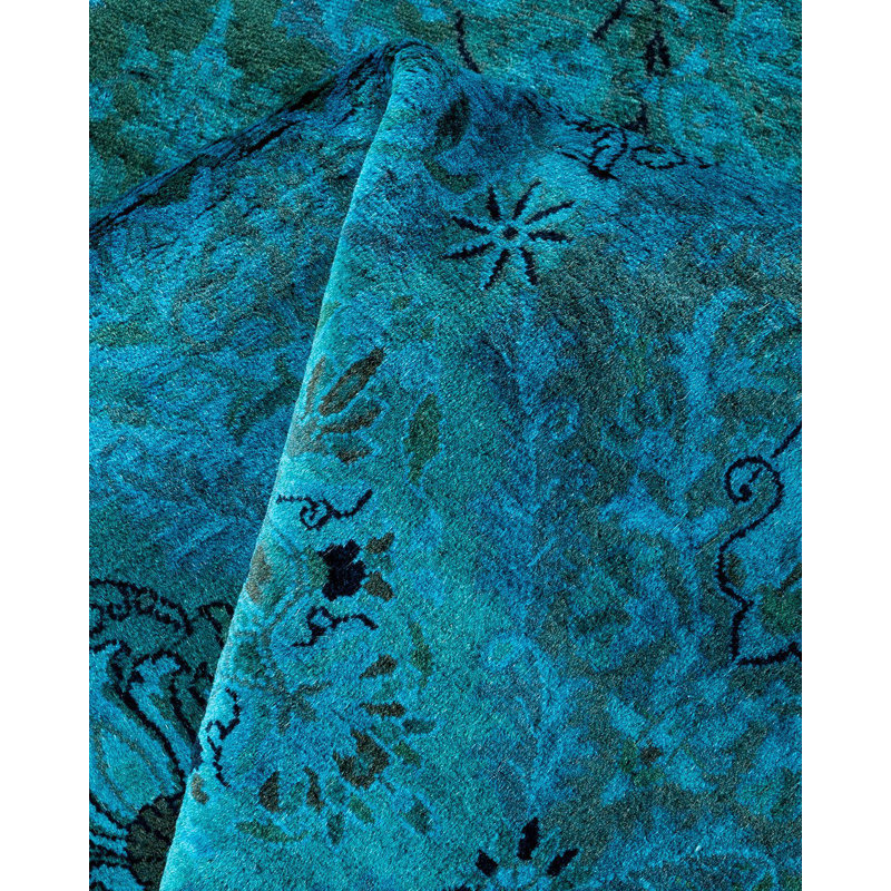 Dankert One-of-a-Kind 8' 1" X 8' 1" Hand Knotted Area Rug