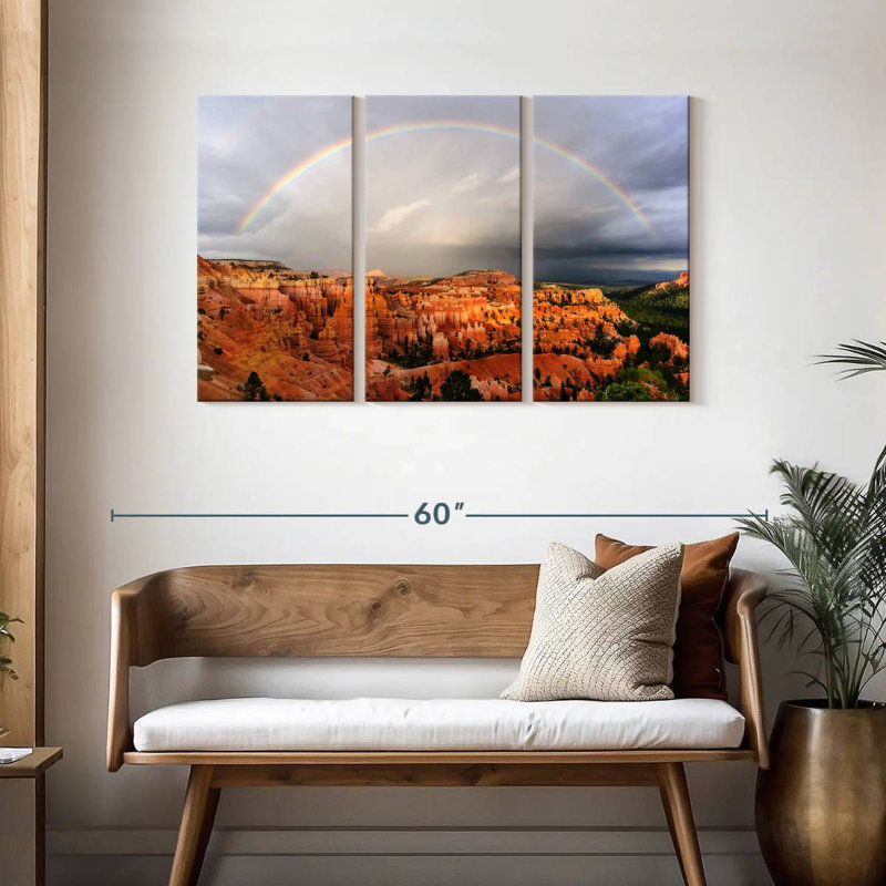Alvord Rainbow Over Bryce Canyon, H 28 po x l 45 po