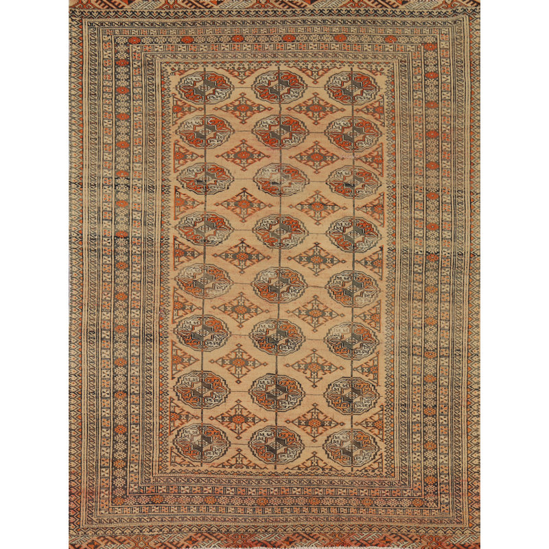 Tapis traditionnel en laine fait à la main 5 x 6