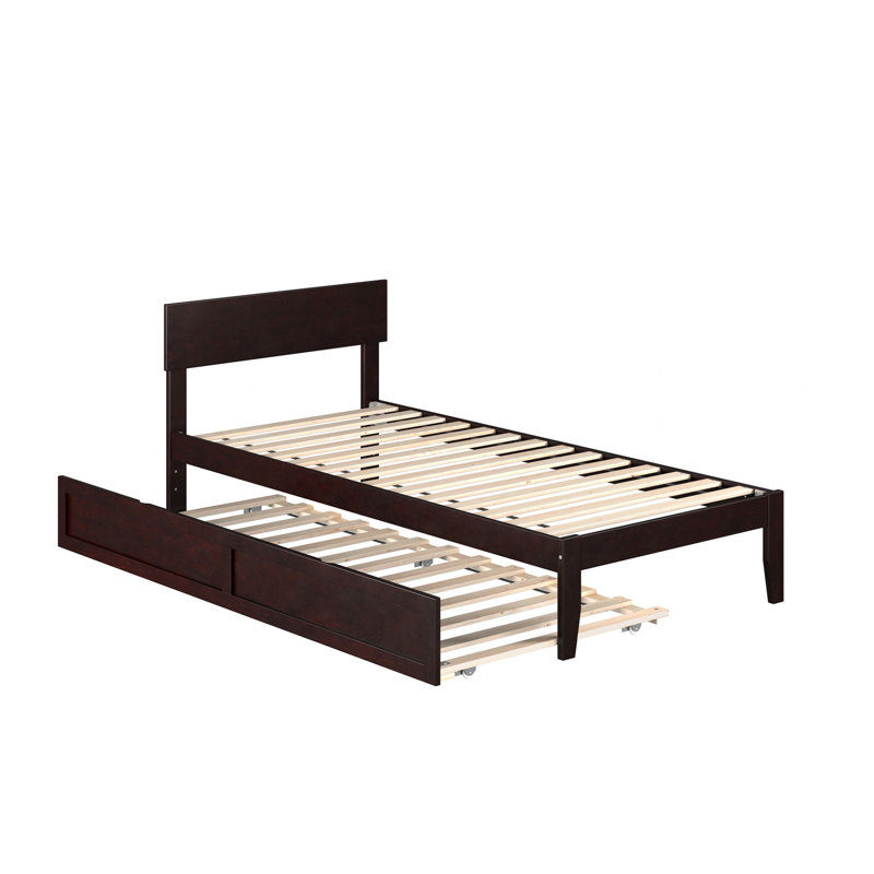 Farrah Kids Twin Platform with Trundle, Twin XL, Espresso