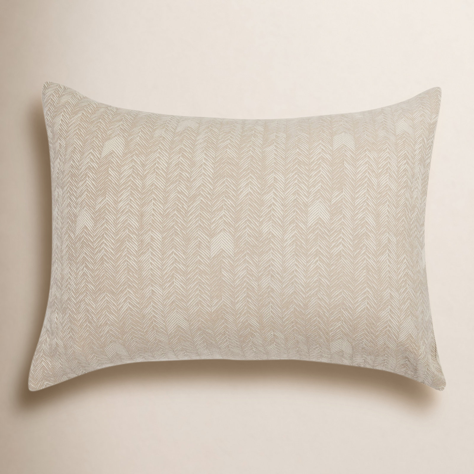 Verbier Cotton Shams, Standard, Beige