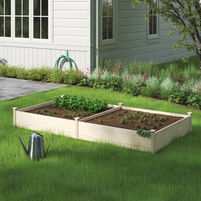 Chelan Handmade Self-Watering Wood Raised Garden Bed