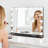 Athenais Rectangle LED Wood Floor Mirror-1024390769