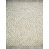 Entro Handmade New Zealand Wool Beige/Ivory Area Rug