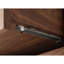 Armoire d'appoint de coin arrondie sur pied