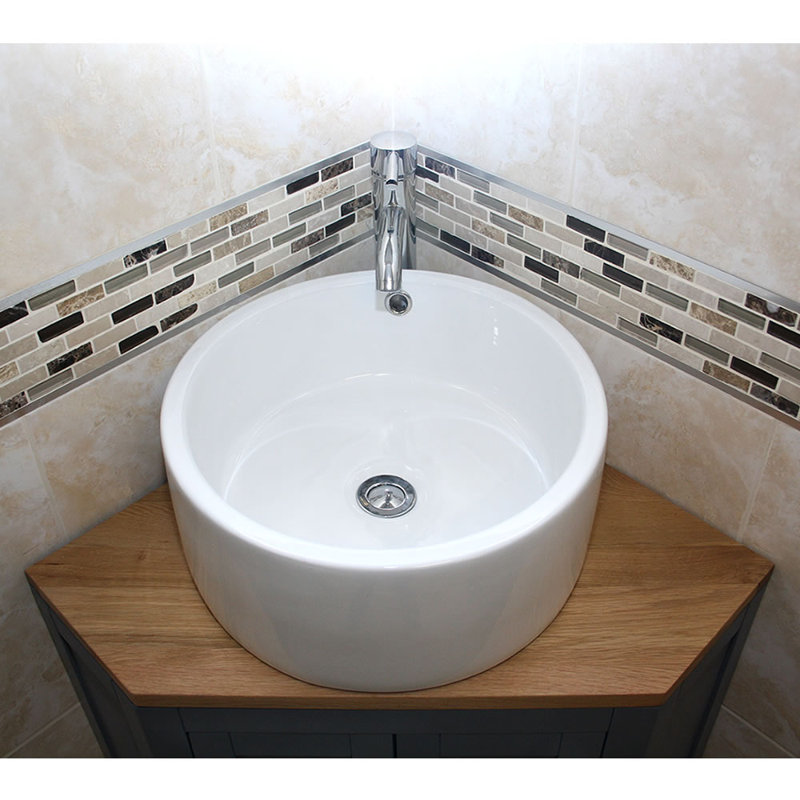 Amorina 550mm Single Bathroom Vanity with Vessel Ceramic Basin