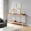 Table basse élégante, canapé de style nordique, console à 2 niveaux-1745546053-1745546054