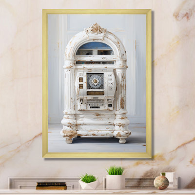 Minimalist Jukebox Melodies 2 - Jukeboxes Wall Art