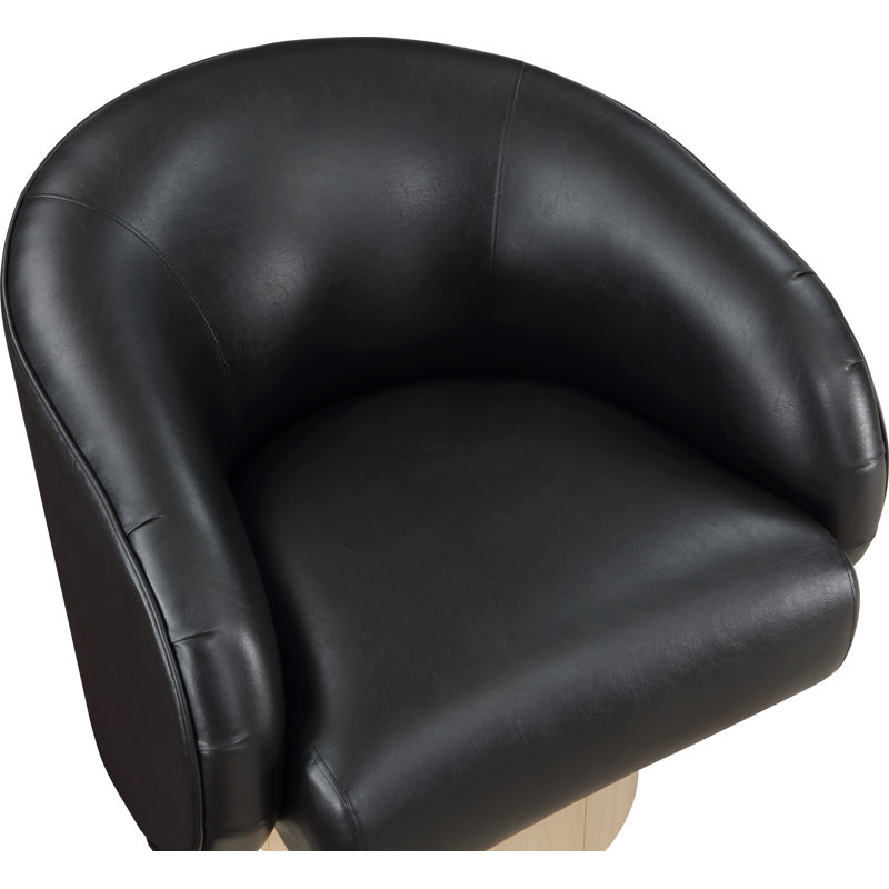 Gibson 31 Wide, Black Vegan Leather