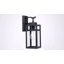 Schlesinger Matte Black Outdoor Wall Lantern-1247679427