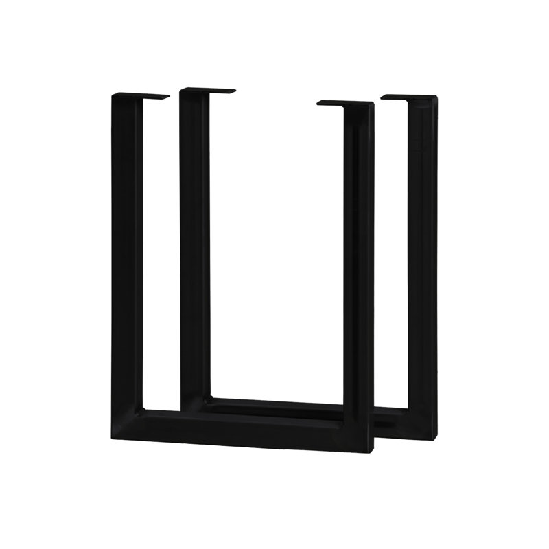 Base de table Live Edge Timber Co., Noir
