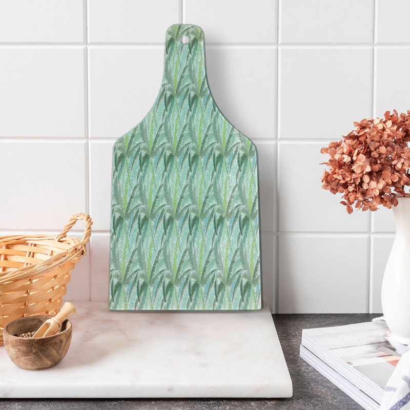 Multicolore planche à découper en verre trempé Ambesonne