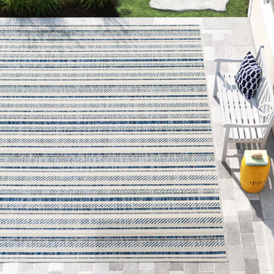 Tapis rayé intérieur / extérieur Bellino