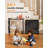Laundry Hamper Laundry Basket with 2 Removable Bags Rolling Laundry Basket Organizer with Wheels